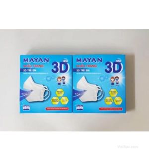 Hộp Khẩu Trang Trẻ Em Mayan 3D Mask (10 cái) - BVH0115
