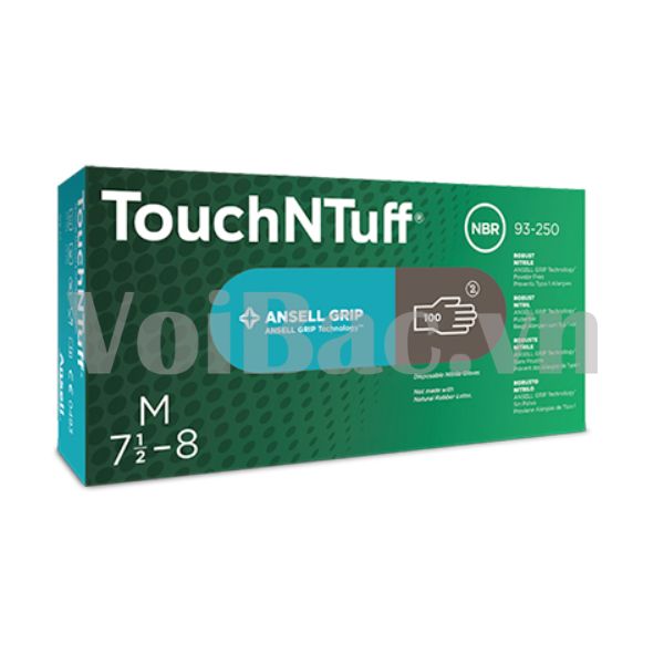Găng tay chống hóa chất TouchNTuff® 93-250 có rất nhiều ứng dụng trong các ngành công nghiệp khác nhau.
